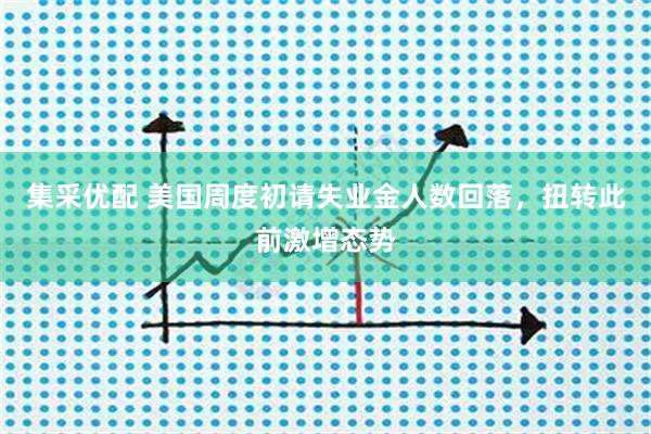 集采优配 美国周度初请失业金人数回落，扭转此前激增态势