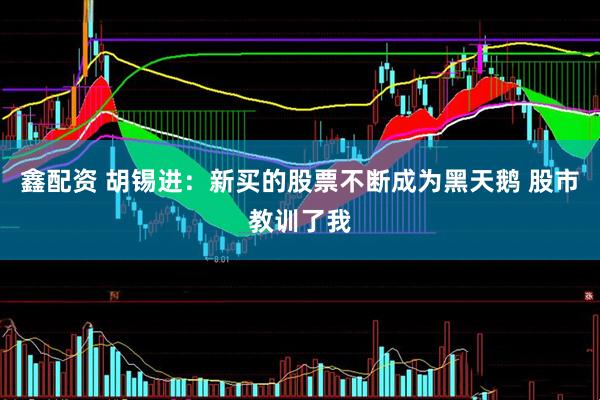 鑫配资 胡锡进：新买的股票不断成为黑天鹅 股市教训了我