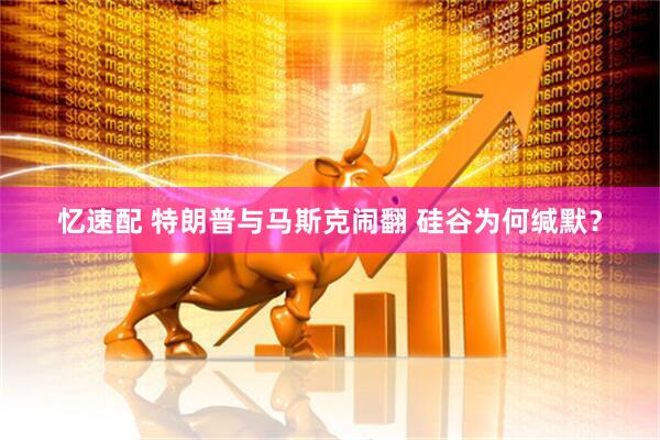 忆速配 特朗普与马斯克闹翻 硅谷为何缄默？