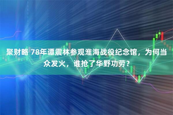 聚财略 78年谭震林参观淮海战役纪念馆，为何当众发火，谁抢了华野功劳？